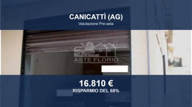 locale commerciale in vendita a Canicattì