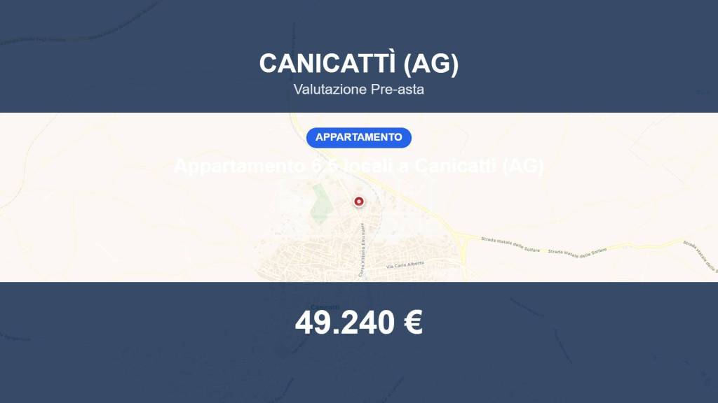 appartamento in vendita a Canicattì