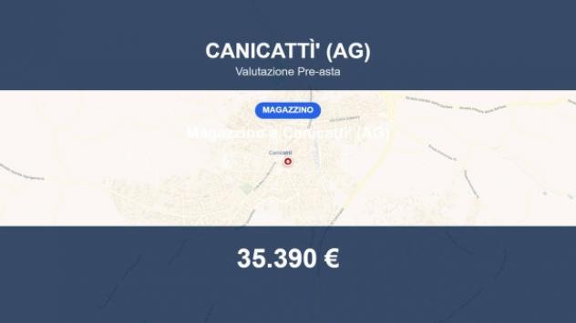 locale commerciale in vendita a Canicattì