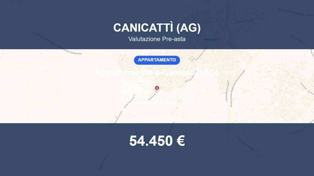 appartamento in vendita a Canicattì