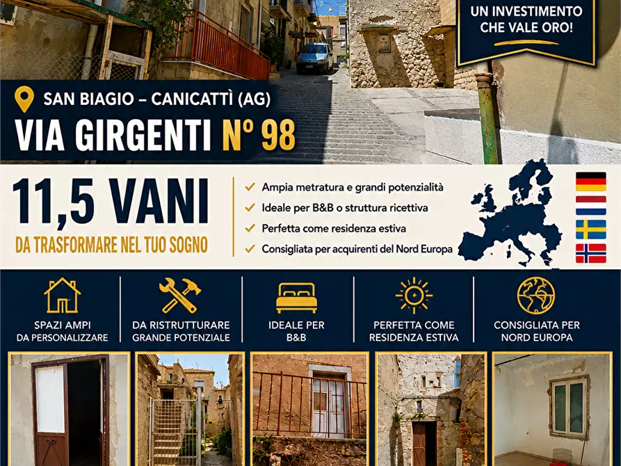 casa indipendente in vendita a Canicattì