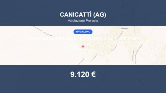 locale commerciale in vendita a Canicattì