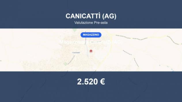 locale commerciale in vendita a Canicattì
