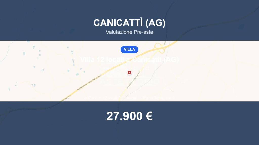 casa indipendente in vendita a Canicattì