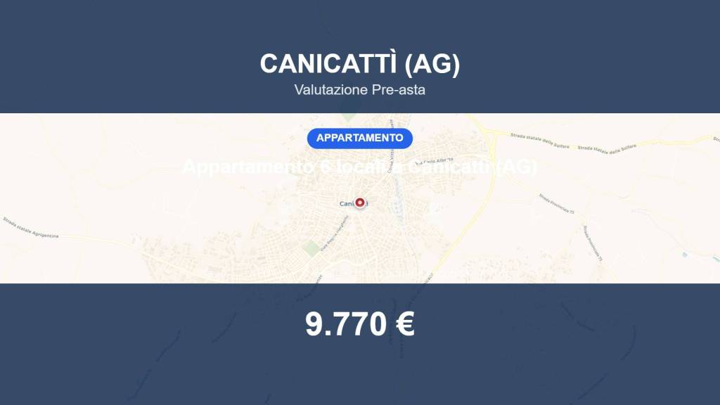 appartamento in vendita a Canicattì