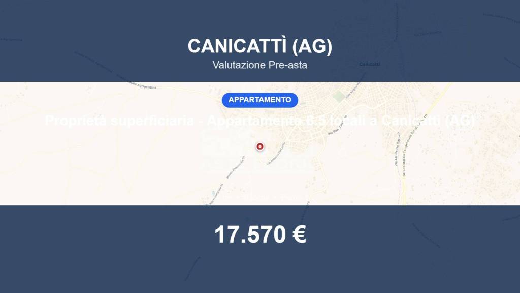 appartamento in vendita a Canicattì