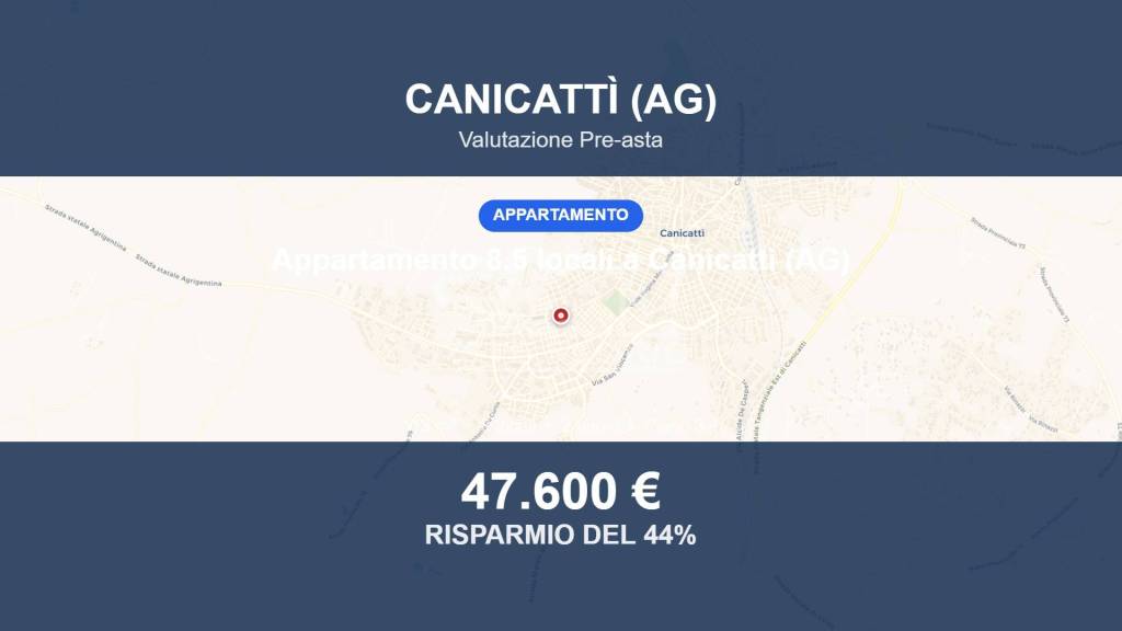 appartamento in vendita a Canicattì