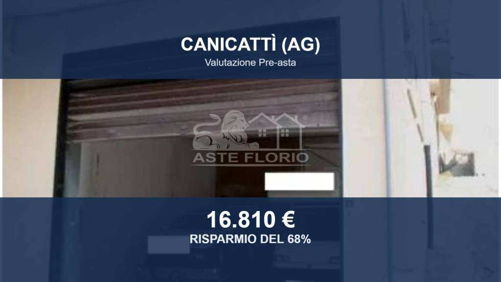 locale commerciale in vendita a Canicattì