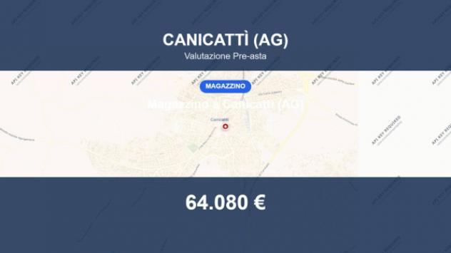 locale commerciale in vendita a Canicattì