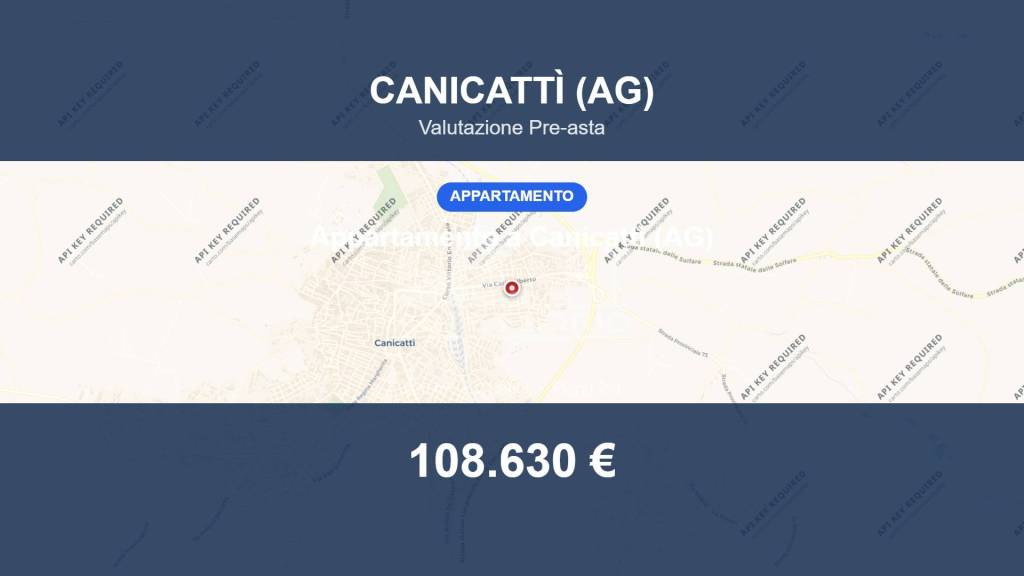 appartamento in vendita a Canicattì