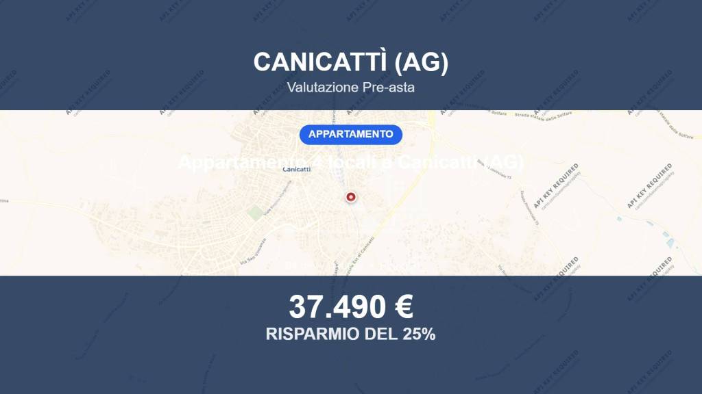 appartamento in vendita a Canicattì