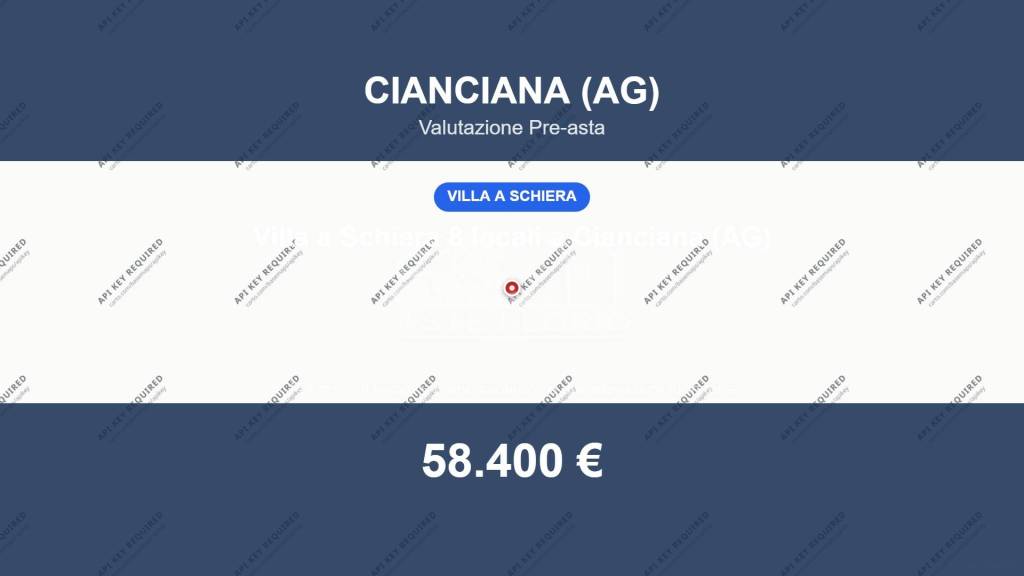 casa indipendente in vendita a Cianciana