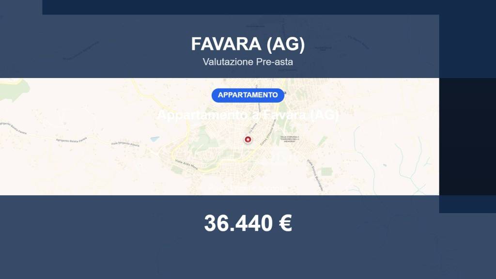 appartamento in vendita a Favara
