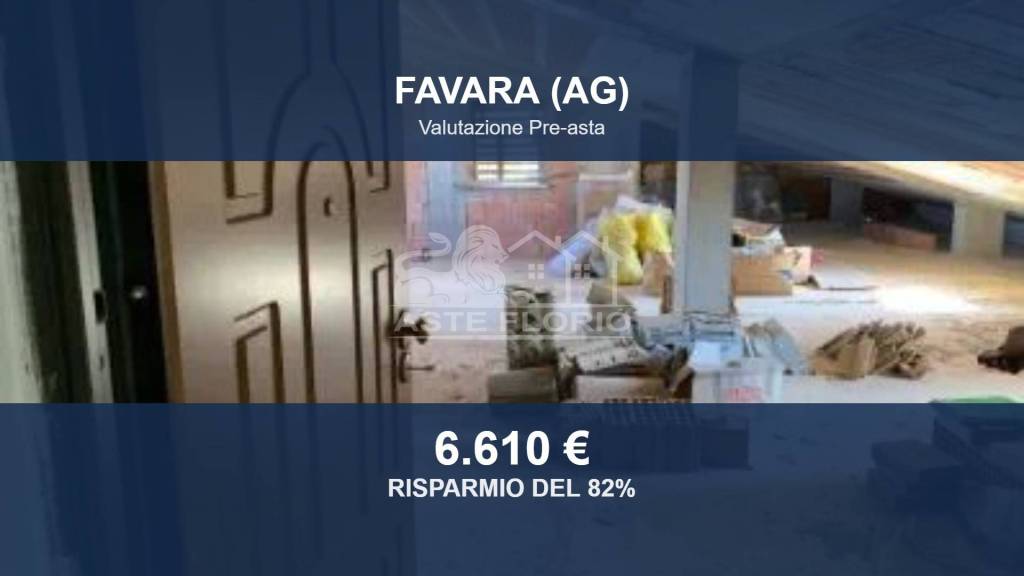 appartamento in vendita a Favara