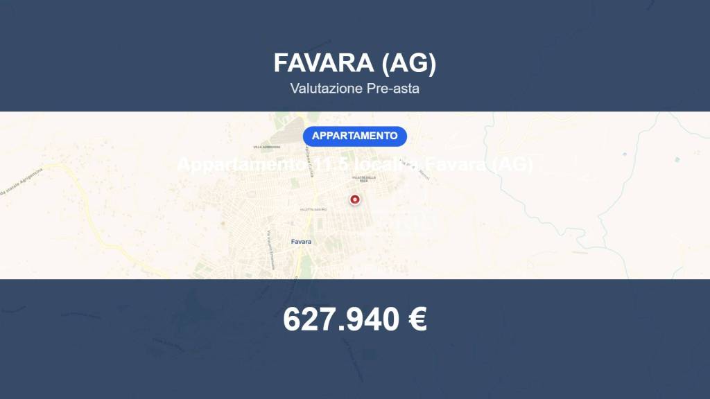 appartamento in vendita a Favara
