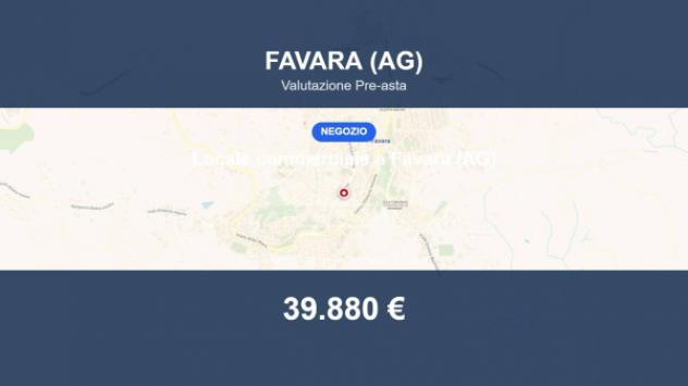 negozio in vendita a Favara