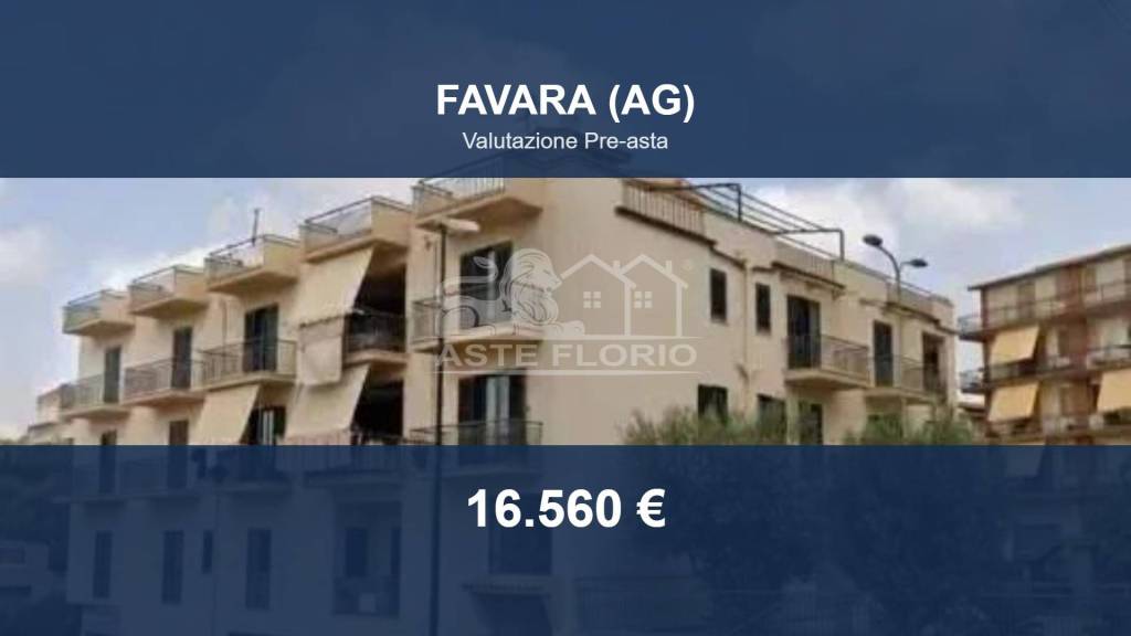 appartamento in vendita a Favara