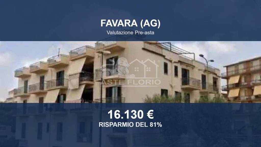 appartamento in vendita a Favara