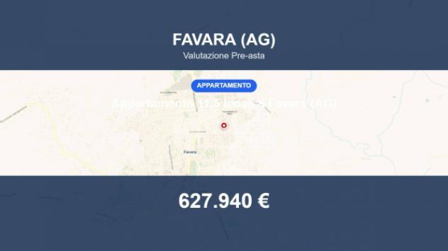 appartamento in vendita a Favara
