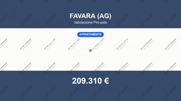 appartamento in vendita a Favara