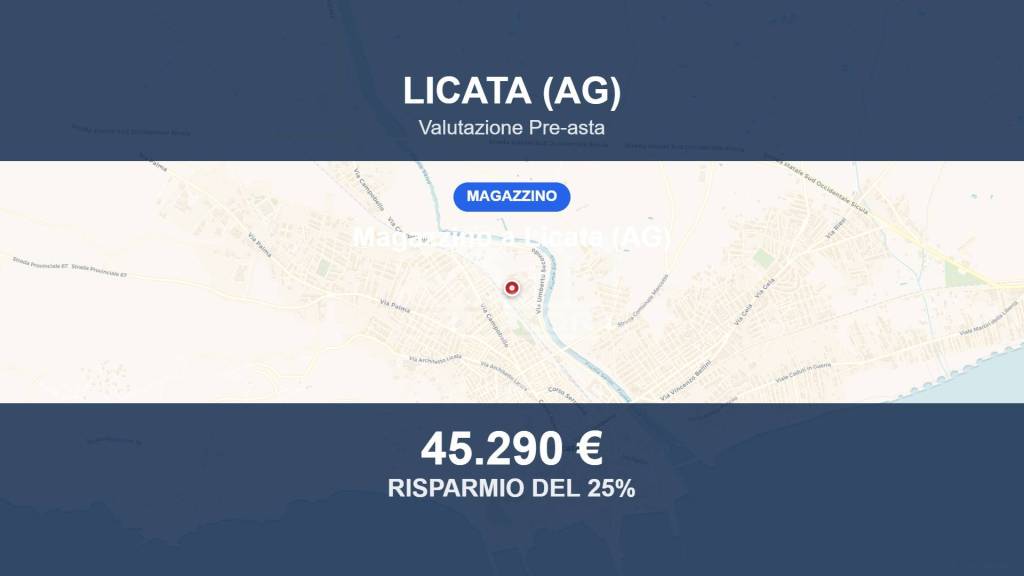 locale commerciale in vendita a Licata