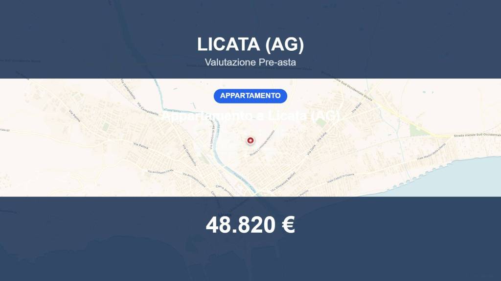 appartamento in vendita a Licata