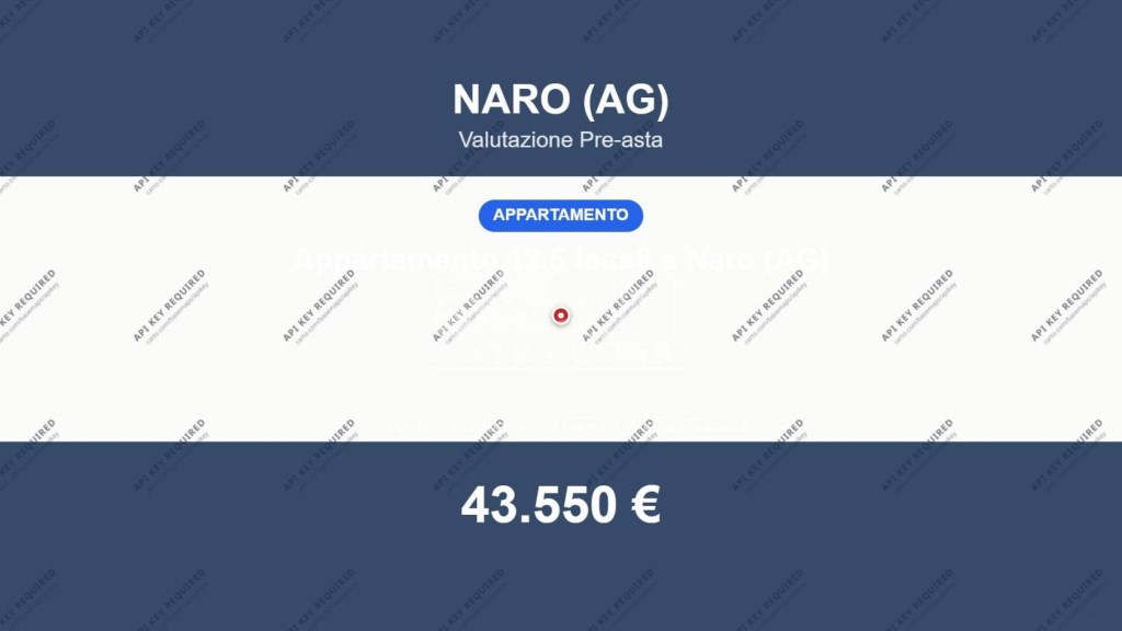 appartamento in vendita a Naro