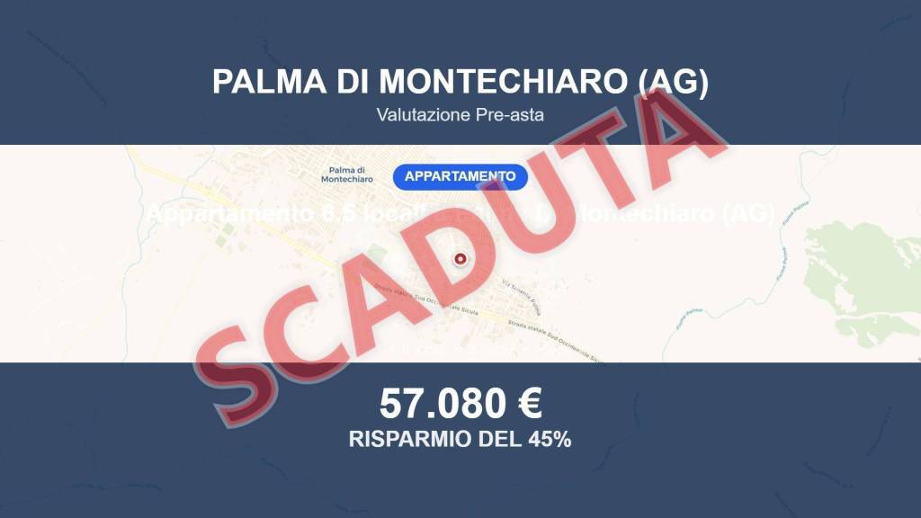 appartamento in vendita a Palma di Montechiaro
