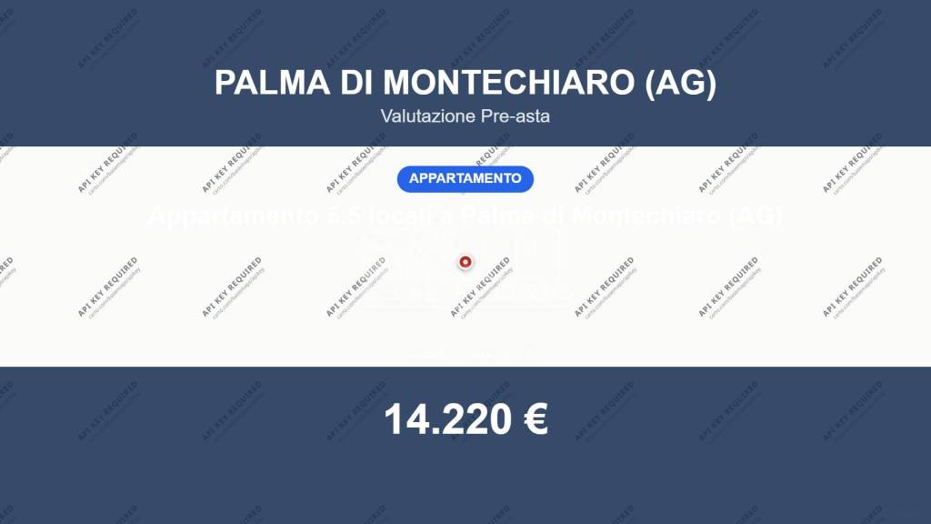 appartamento in vendita a Palma di Montechiaro