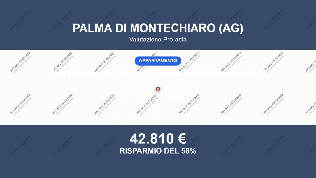 appartamento in vendita a Palma di Montechiaro