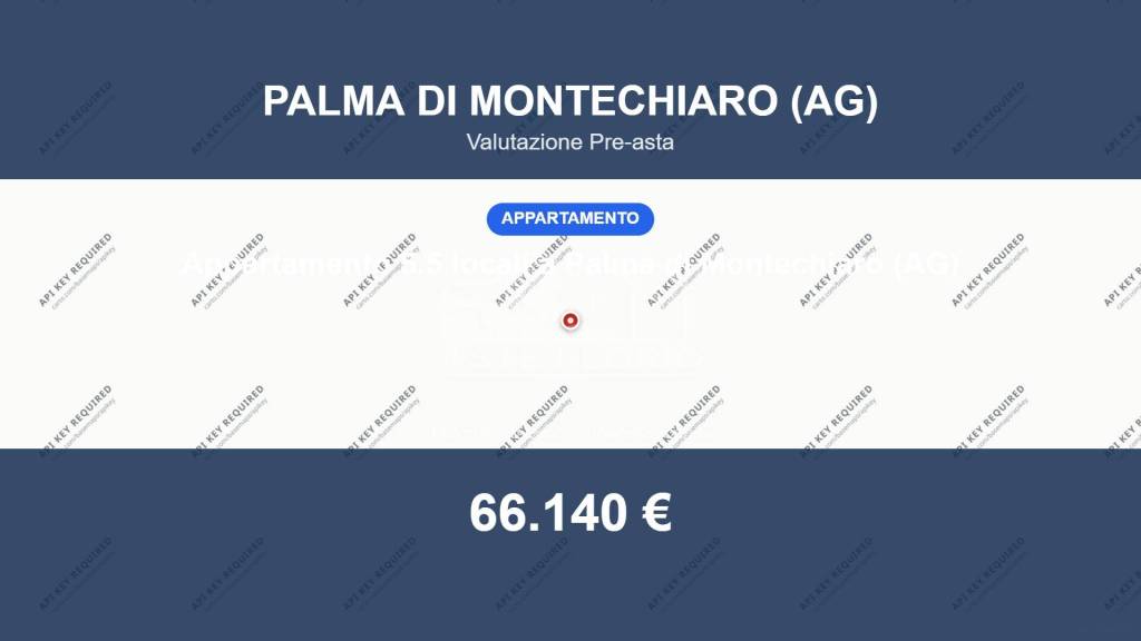 appartamento in vendita a Palma di Montechiaro