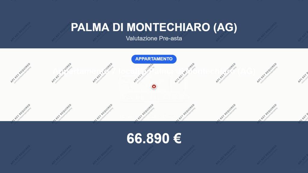 appartamento in vendita a Palma di Montechiaro