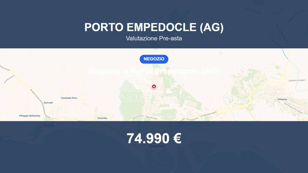 negozio in vendita a Porto Empedocle