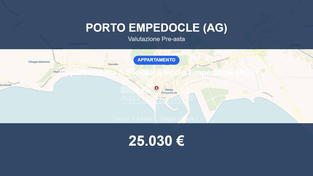 appartamento in vendita a Porto Empedocle
