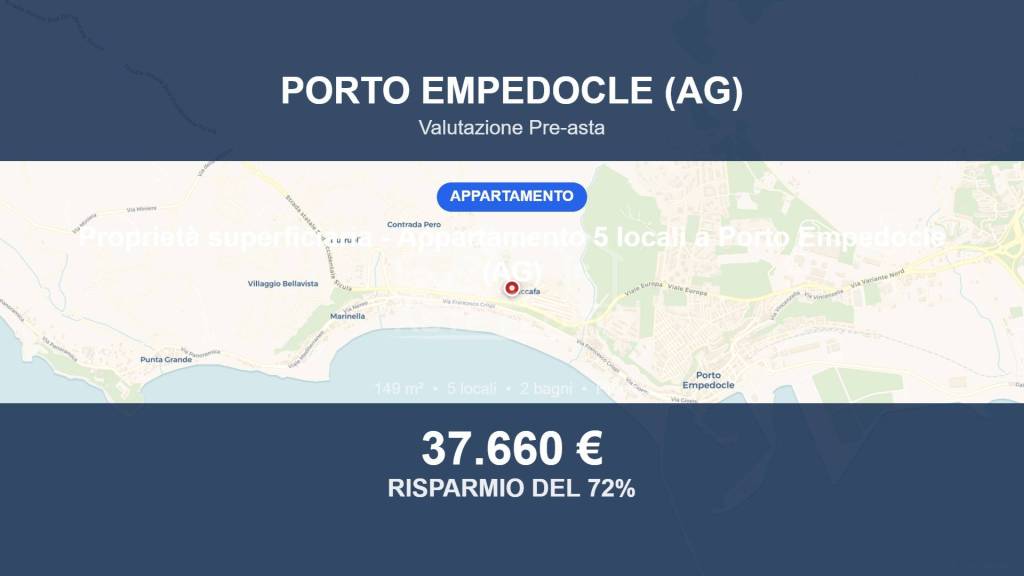 appartamento in vendita a Porto Empedocle