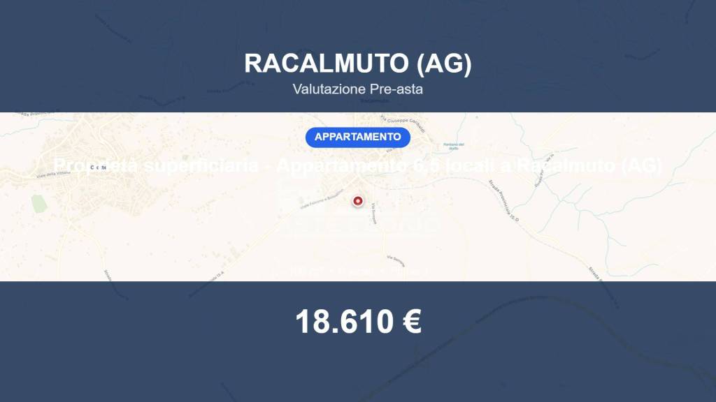 appartamento in vendita a Racalmuto