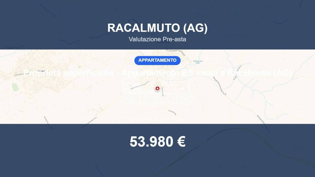 appartamento in vendita a Racalmuto