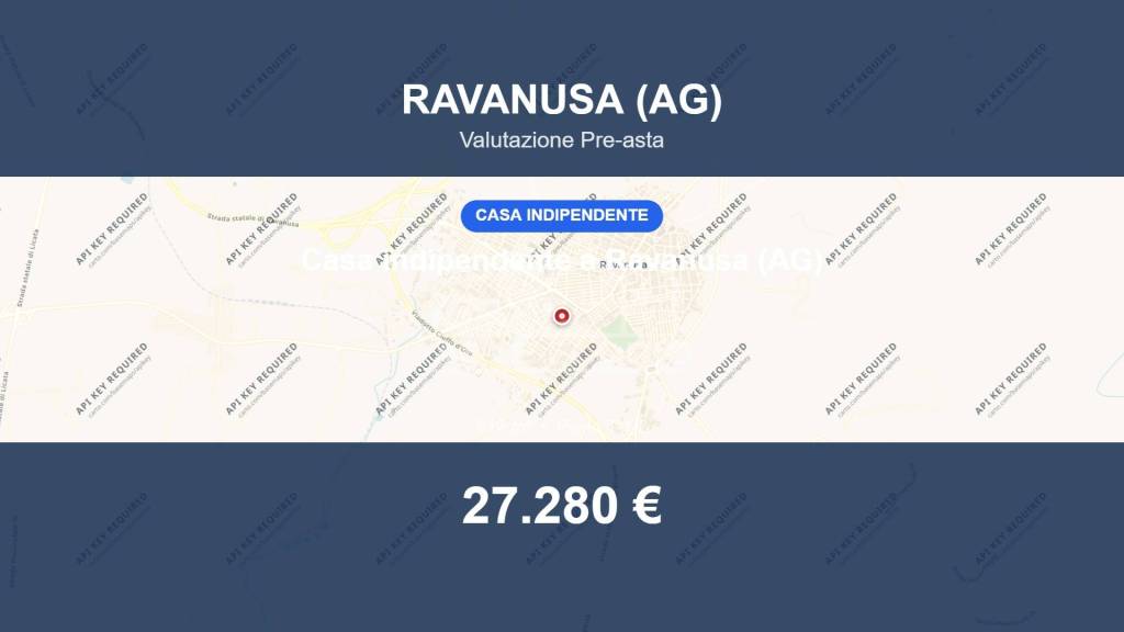 casa indipendente in vendita a Ravanusa