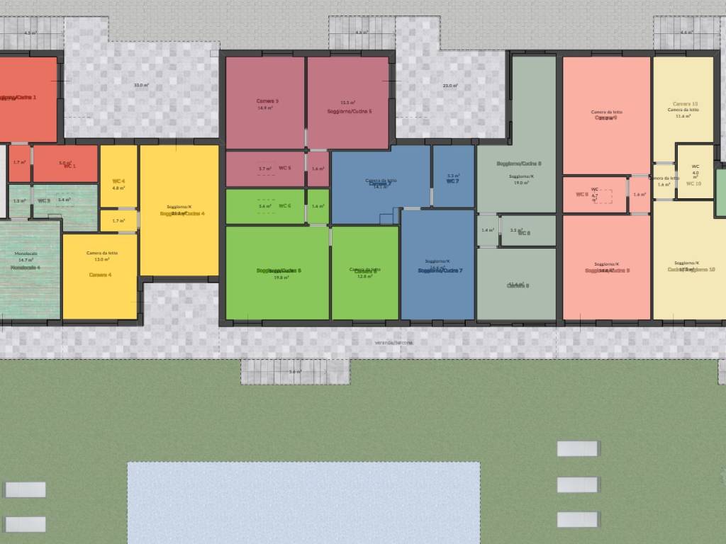 intera palazzina in vendita a Ribera in zona Secca Grande