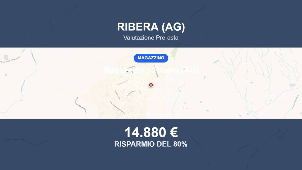 locale commerciale in vendita a Ribera