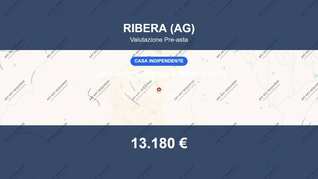 casa indipendente in vendita a Ribera