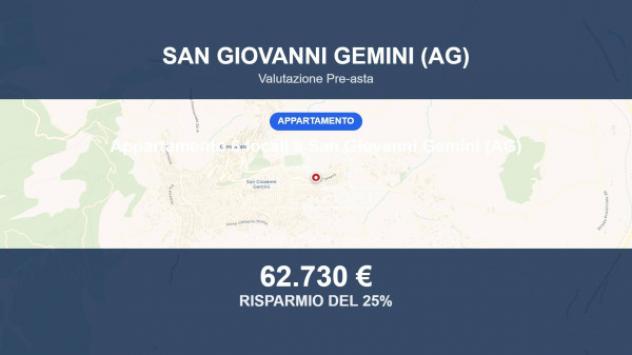 appartamento in vendita a San Giovanni Gemini