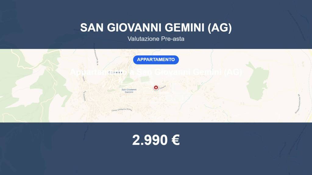 appartamento in vendita a San Giovanni Gemini