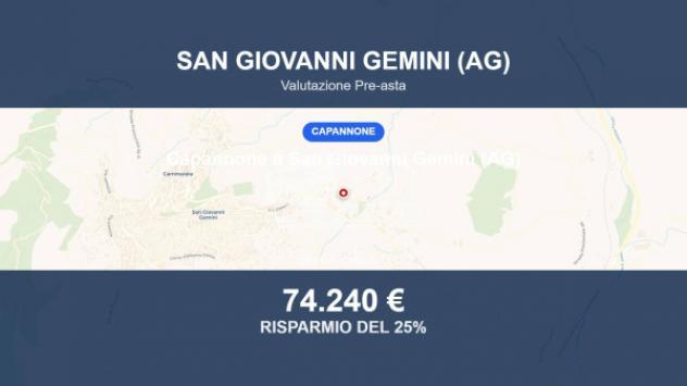 locale commerciale in vendita a San Giovanni Gemini