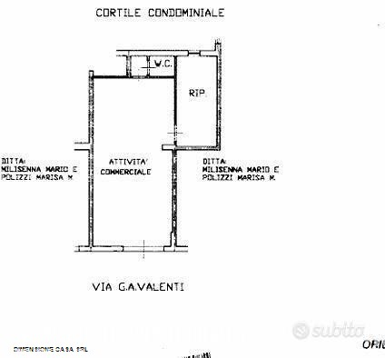 locale commerciale in vendita a Caltanissetta