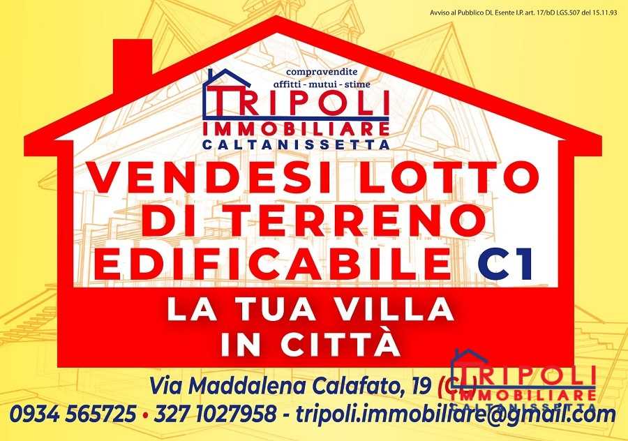 terreno edificabile in vendita a Caltanissetta in zona Centro Storico