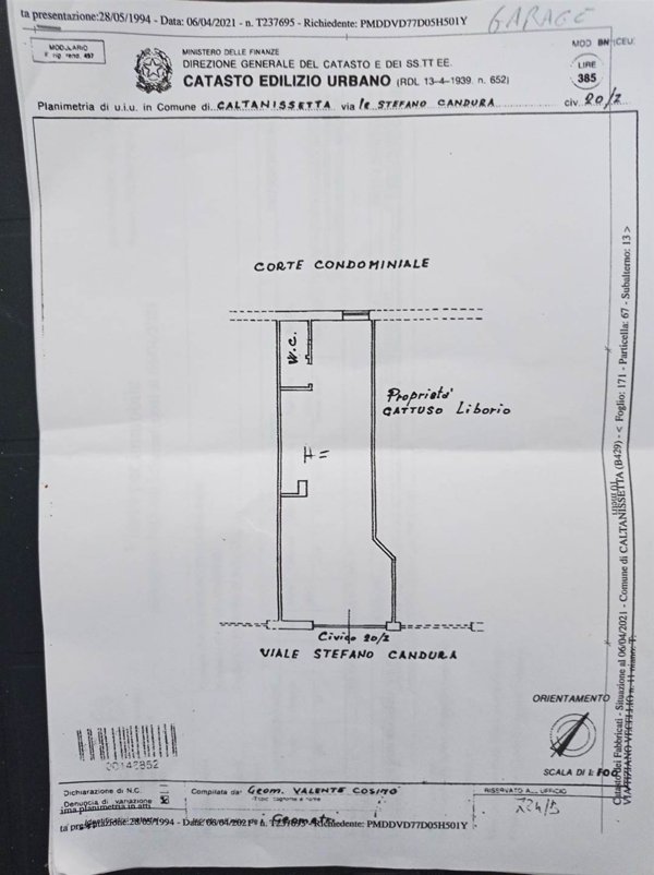ufficio in vendita a Caltanissetta
