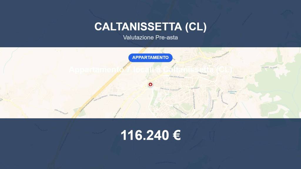 appartamento in vendita a Caltanissetta