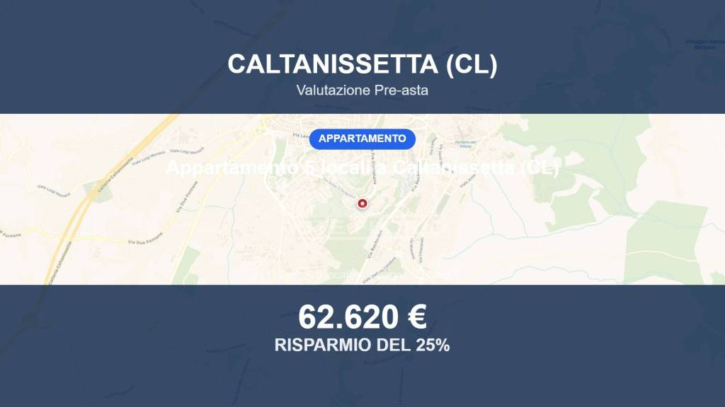 appartamento in vendita a Caltanissetta