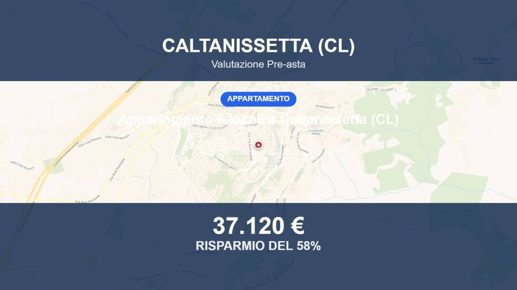 appartamento in vendita a Caltanissetta in zona Centro Storico